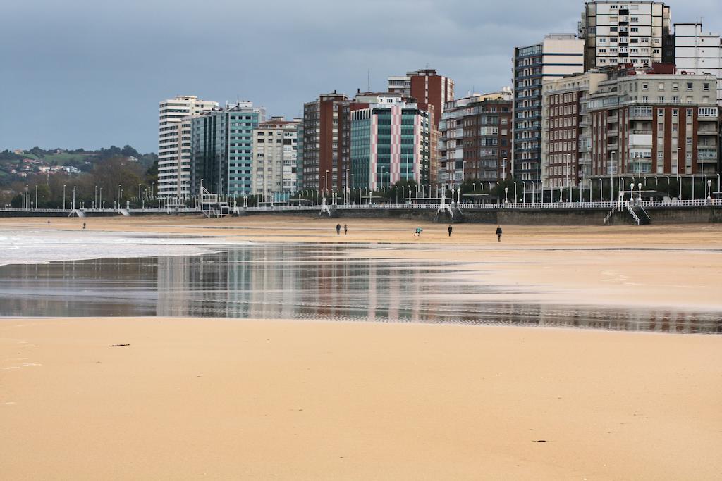 Alojamientos Albor I Gijón Dış mekan fotoğraf